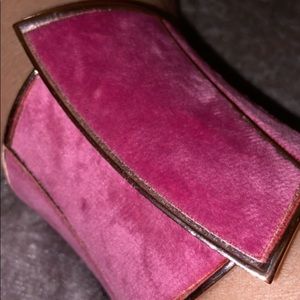 A beautiful cuff  fuchsia pink bracelet